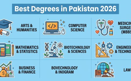 Best Degrees in Pakistan 2026: What to Study Based on Salary, Scope, and Job Market