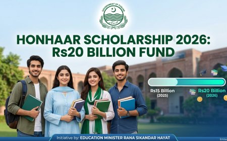 Rs20 Billion Honhaar Scholarship 2026 Open: More Seats, Relaxed Eligibility for Faisalabad Students – Apply Now at Punjab Portal