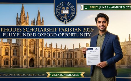 Oxford Scholarship Pakistan 2026 Open Now: Rhodes Scholarship Eligibility, Timeline, Full Funding — Deadline August 5, 2026