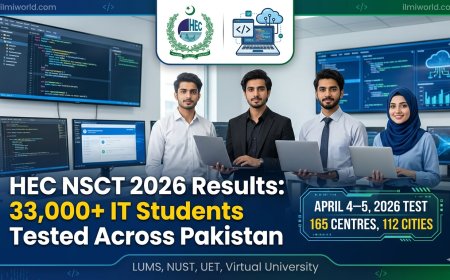 HEC NSCT 2026 Results Published: 33,000+ IT Students Tested — See Top Universities, Topper List, National Skill Benchmarks