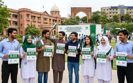 Sindh University Students: 8,515 SEEF Scholarships Approved for MBBS, Engineering, BS Degrees — Covers 80% Tuition Fee for Group A Families (Apply Through Your University)