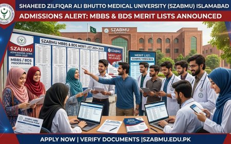 SZABMU Merit List 2026 Released: Check MBBS and BDS Admission Status Before Deadline