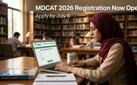 MDCAT 2026 Registration Opens Today — Deadline, Fee, Documents and How to Apply