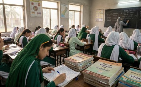 11th Class Date Sheet 2026 Punjab: English Paper TODAY (June 22) – Complete Exam Calendar June 15–July 8