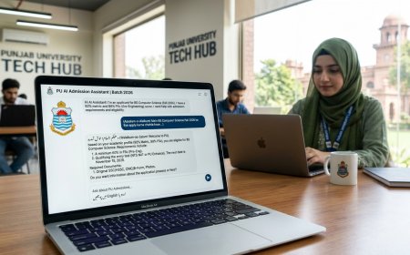 Punjab University Launches First AI Admission Chatbot in Pakistan: Get 24/7 Help with Admissions, Eligibility & Scholarships