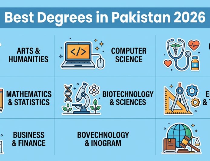 Best Degrees in Pakistan 2026: What to Study Based on Salary, Scope, and Job Market