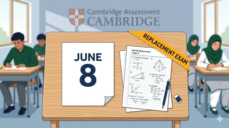 Cambridge A-Level Maths Paper 32 Re-sit Is on June 8 — Venue Letters, Withdrawal Rules & Full Update