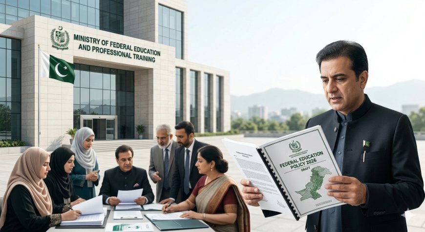 Federal Draft Education Policy 2026 Released: Complete Education Reform for Pakistan — Public Consultation June 2026, Final Policy December 2026