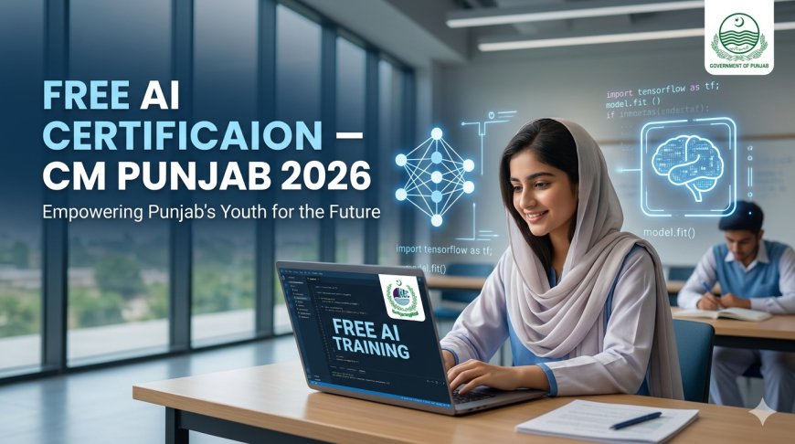Free AI Certification for Punjab Students: CM Announces 100,000 Google Certs – Apply Before November 2026