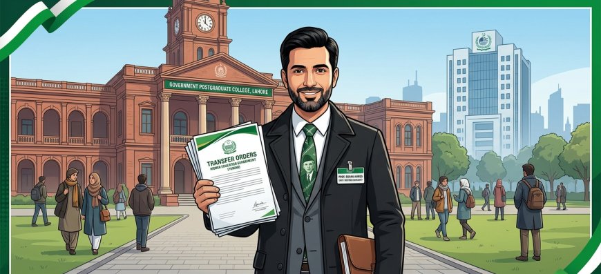 First-Time Compassion Policy: Punjab HEC Transfers 434 College Teachers Under New Hardship Framework — Impact on Your College Explained