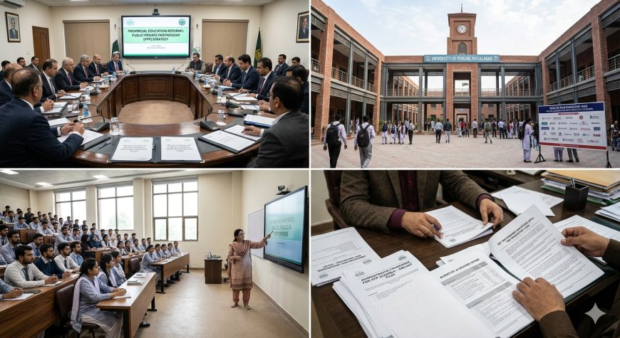 Higher Education in Punjab May Shift to PPP Model – Key Changes Explained