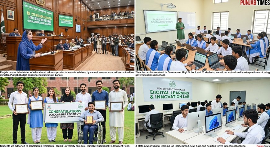 Punjab Education Budget 2026-27: How Rs750 Billion Will Benefit Students Across Punjab