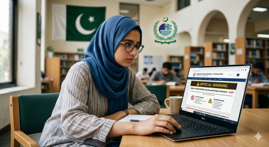 How to Check If Your Foreign Online Degree Is HEC Recognized in Pakistan