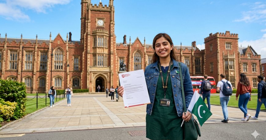 Study in the UK: Queen’s University Belfast Scholarship for Pakistani Students 2026 – Tuition Fee Reduction + Application Guide
