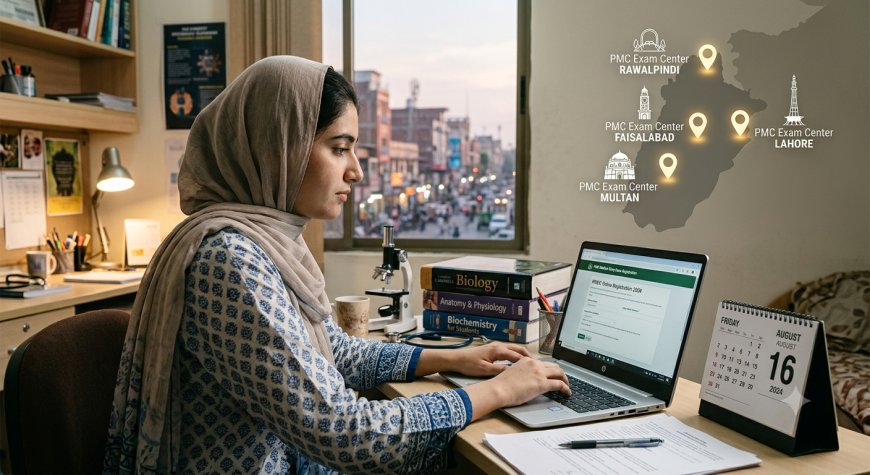 PMDC MDCAT 2026: How to Register Before July 8 and Choose Your Test Cente