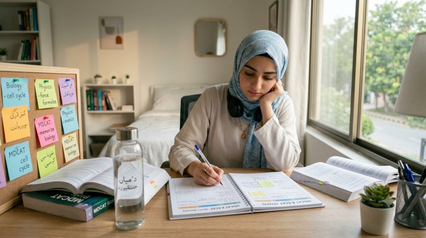 MDCAT Study Stress? Use This 8-Week Plan to Avoid Burnout During Entry Test Season