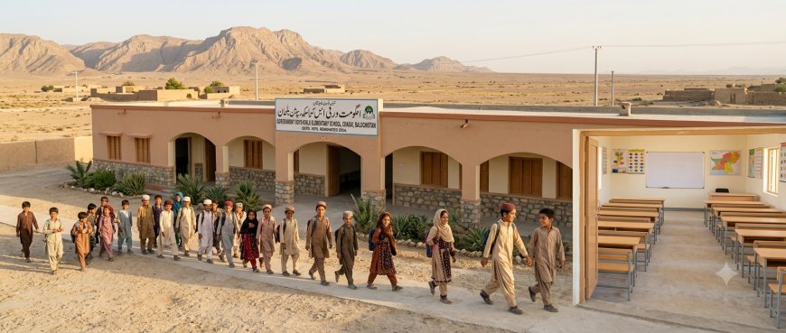 760,000 Children Benefit from BES-II Project Success in Balochistan Education