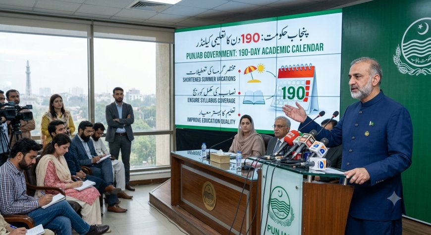 Punjab Plans 190-Day Academic Calendar for Schools and Colleges