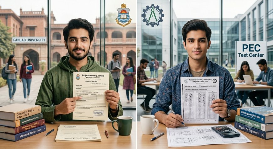 PU and UET Admission Updates 2026: Entry Test Schedule, Deadlines, and What Students Need to Know