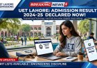 UET Lahore ECAT 2026 1st Merit List Released Today: Check Your Aggregate Now