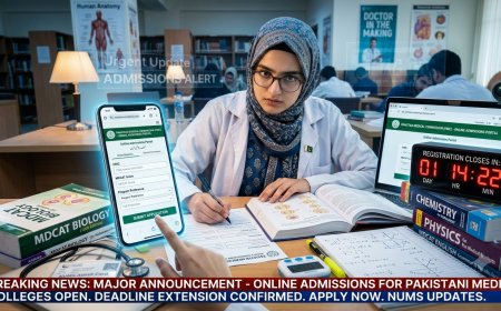 MDCAT 2026 Registration Last Date | Apply Before July 8