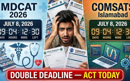 COMSATS Islamabad Fall 2026 Deadline July 8: Same Day as MDCAT — Apply Today or Lose Both Options