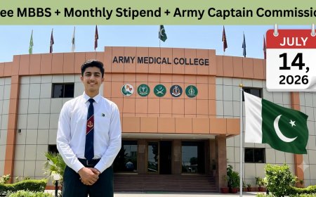 Army Medical Cadet 2026: Free MBBS at AMC — Register by July 14