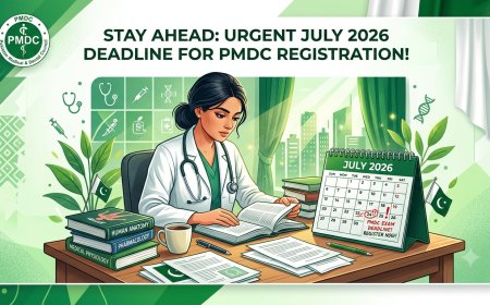 MDCAT 2026 Deadline Extended: What the PMDC July 8 Notice Means for Your MBBS/BDS Admission (Act Before Late Fee Kicks In)