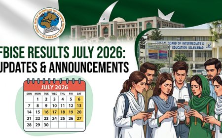 Breaking: Federal Board SSC & HSSC Result 2026 Postponed — FBISE Matric 10th Class and Inter 12th Class Result Now Expected Last Week of July (Updated Daily)