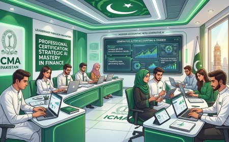 Generative AI Now Compulsory in ICMA Pakistan: How AI Skills Will Shape Accounting Careers in 2026