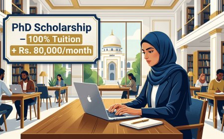 AIOU PhD Scholarships 2026 – Fully Funded with Rs. 80,000/month Stipend