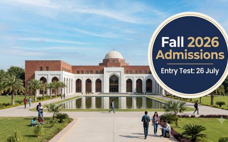 Minhaj University Lahore Fall 2026 Admissions – Entry Test July 26, Apply Now