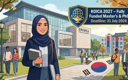 KOICA Scholarship 2027 South Korea – Fully Funded, Apply by 31 July