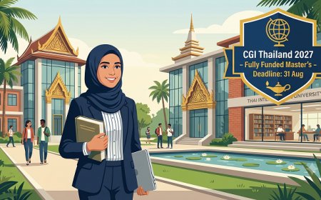 CGI Thailand Scholarship 2027 via HEC – Fully Funded Master’s for Pakistani Science Graduates