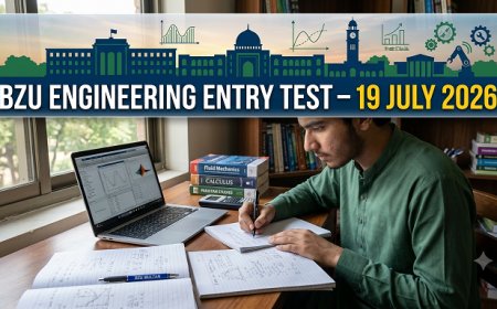 BZU Engineering Entry Test 2026: Additional Test on July 19 — Who Can Apply and How to Prepare