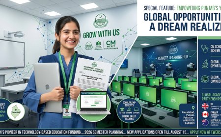 Maryam Nawaz Announces Punjab Laptops Scheme 2026 and Major Scholarship Boost