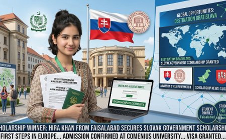 Slovakia Scholarship 2027: How Pakistani Students Can Apply for Study in Europe