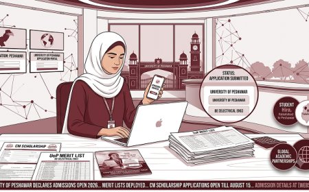 University of Peshawar Admissions Fall 2026: Apply Before July 20