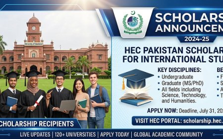 HEC Scholarship 2026 Opens for Foreign Students: Fully Funded BS Seats in Pakistan