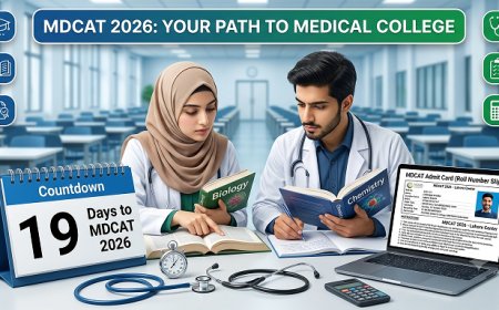 MDCAT 2026: 19 Days Left – Roll Number Slip Timeline & Final Preparation Guide
