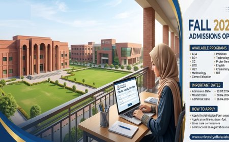 GCUF Admissions 2026 Open: Apply Now for BS Programs in Faisalabad