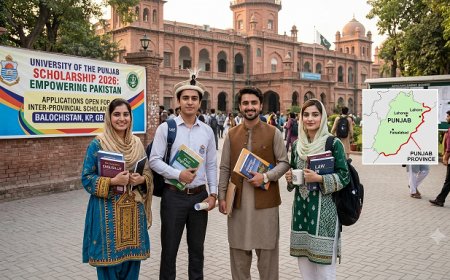 Punjab Scholarship 2026: New Inter-Provincial Opportunities for Balochistan, KP, GB and AJK Students