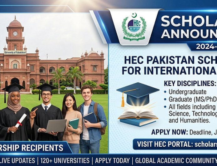 HEC Scholarship 2026 Opens for Foreign Students: Fully Funded BS Seats in Pakistan