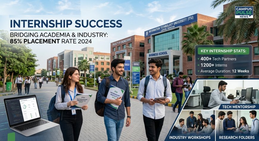 GCU Lahore Announces 100+ Summer Internship Opportunities for Students in 2026