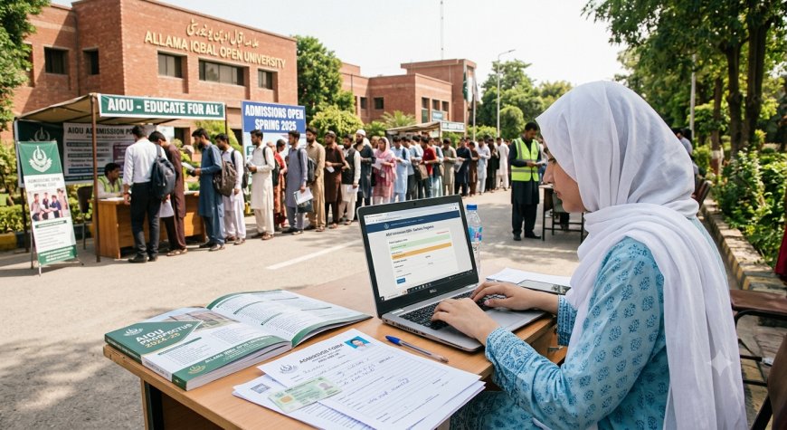AIOU Admission 2026: Autumn Admissions Open From July 1, Apply Online Before September 5