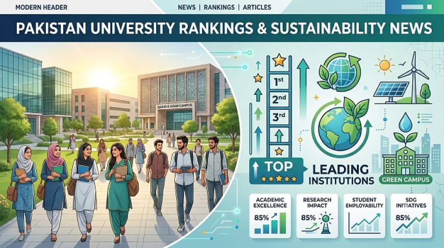 52 Pakistani Universities in THE Rankings 2026 | Full List and Punjab Highlights