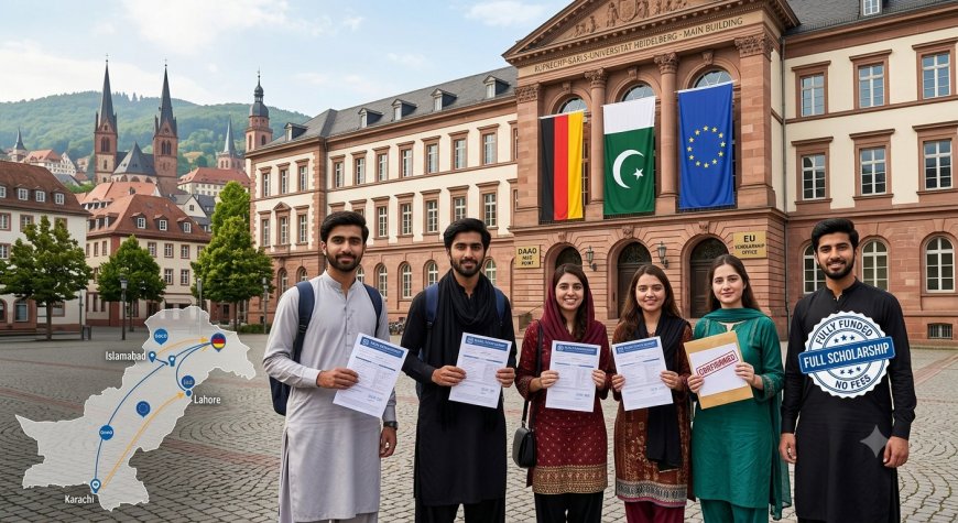 Fully Funded Master’s in Germany 2026: DAAD Helmut-Schmidt Scholarship Guide for Pakistanis