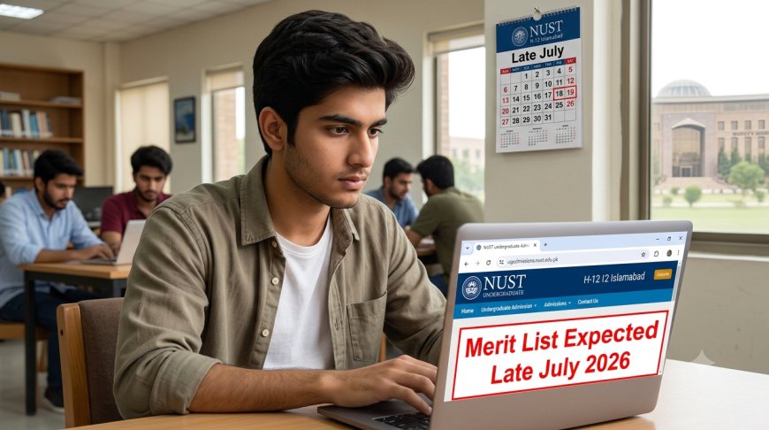 NUST Undergraduate Merit Lists — Expected Late July 2026, CBT Results Already Live
