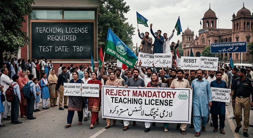 Punjab Teachers Reject Mandatory Teaching License: What It Means for Students and Parents