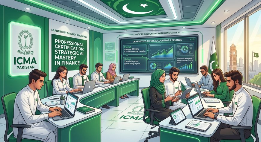 Generative AI Now Compulsory in ICMA Pakistan: How AI Skills Will Shape Accounting Careers in 2026